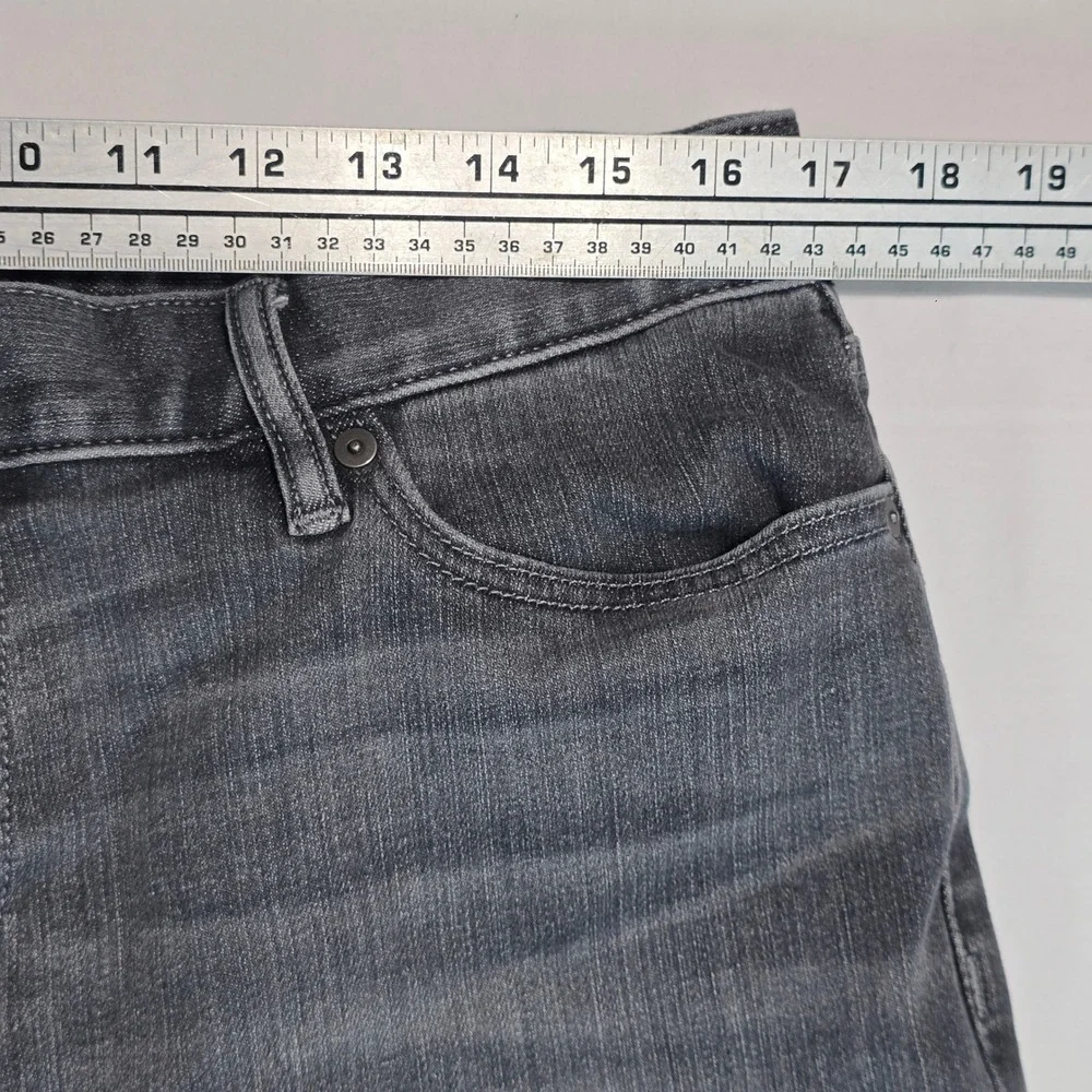 Banana Republic Slim‎ Fit Jeans Mens 35x36 Faded Black Denim 713565 HO20